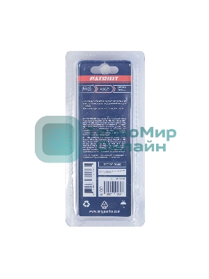 Переходник PATRIOT 46C/1 (елочка 8/10мм - 8/10мм)