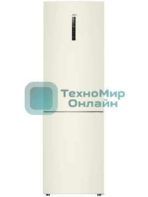 Холодильник Haier C2F636CCRGU1 бежевый, двухкамерный, 256/108л, морозилка снизу, No Frost