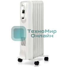 Обогреватель масляный Ballu Comfort BOH/CM-09WDN (9 секций) белый, 2000 Вт, 25 м2, термостат