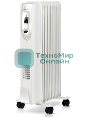 Обогреватель масляный Ballu Comfort BOH/CM-09WDN (9 секций) белый, 2000 Вт, 25 м2, термостат