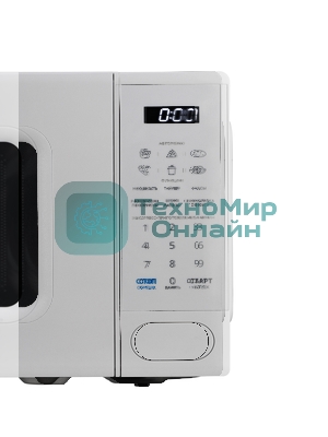 Микроволновая печь Midea EM720C2PR-W белый, 20 л, 700 Вт, переключатели - сенсор