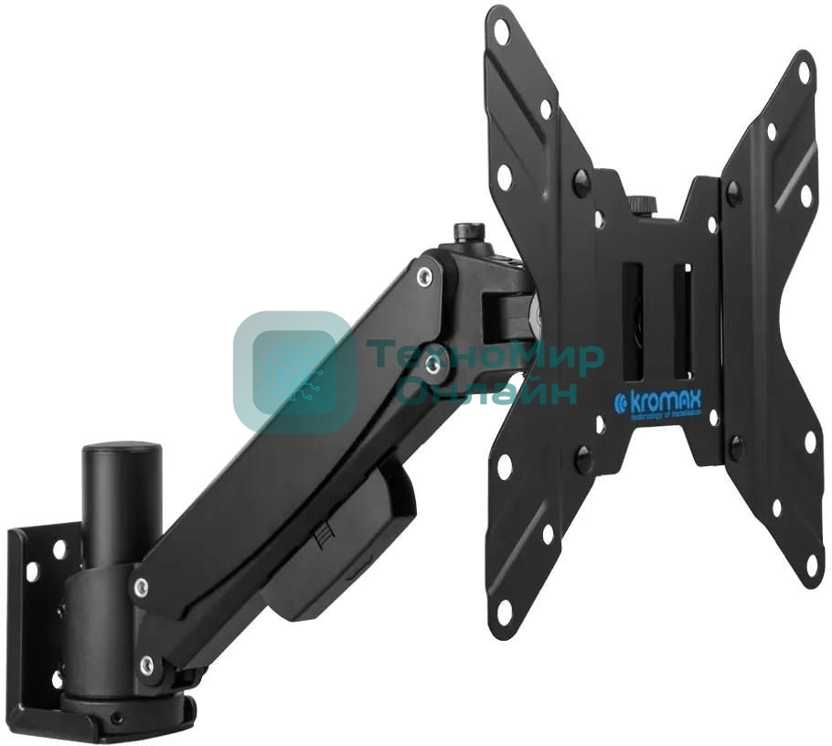 Кронштейн Kromax ORION-11 черный, 8 шт/уп. Кр. стал. настенный для TV 13