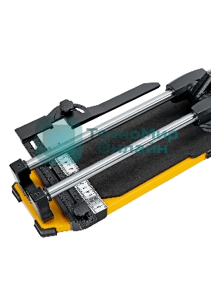 Плиткорез Denzel 600х14мм, цельнометал. напр., каретка на подш., стальная станина, рукоятка-пенал