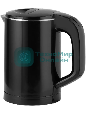 Чайник электрический Centek CT-0006 черный, 1100 Вт, 0.6 л