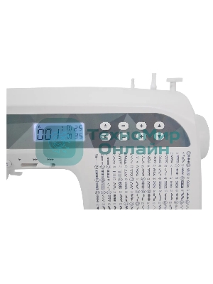 Швейная машина Comfort 1001 200 операций, 9 видов петель, жк дисплей, нитевдеватель, горизонтальный челнок, русск./англ. алфавит, плавная регулировка скорости на корпусе, регулятор давления лапки, нитевдеватель, возможность шитья двойной иглой, возможность шитья без педали.