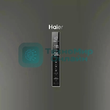 Холодильник Haier C2F636CFRGU1 серебристый двухкамерный 256/108 л морозилка снизу, No Frost