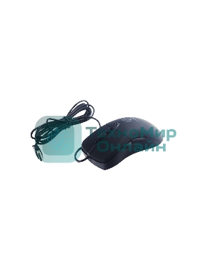 Мышь проводная Raskat M018 черный, 3200 dpi, USB, кнопки - 6