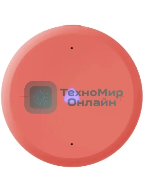 Умная колонка Яндекс Станция Лайт 2, 6Вт, компактная, 1 динамик, Matter, Wi-Fi, Bluetooth 5.0, Алиса, коралловый