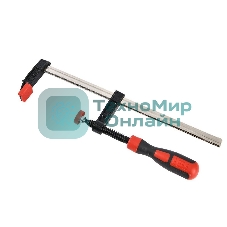 Струбцина F-образная усиленная Deli DL110525Z 250x50 мм, макс. усилие зажима 2000N, резьба 12мм