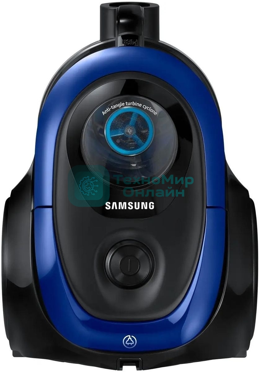 Пылесос Samsung VC18M2110SB/EV синий/черный, 380/1800 Вт, уборка сухой, пылесборник контейнер 1.5 л