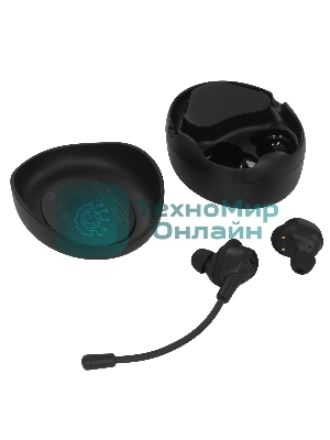 Наушники TWS JLab Work Buds Black, внутриканальные, Bluetooth, до 10 ч