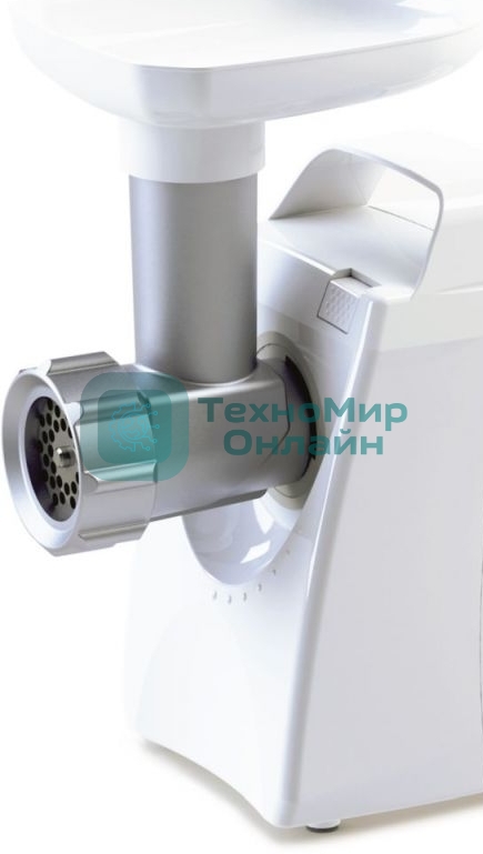 Мясорубка электрическая Ротор ЭМШ 35/300-1 белый, 1500 Вт, 0.6 кг/мин, защита от перегрузки, насадки - 2