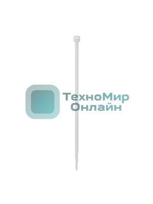 Хомут DKC 25203SR P6.6 стандартный, белый 2,5x100