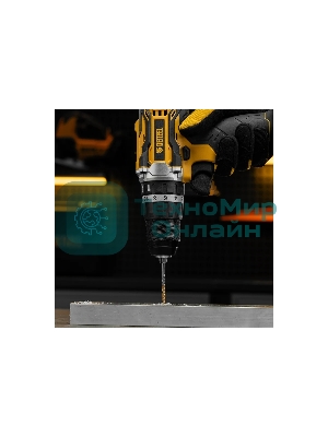 Сверло спиральное по металлу Denzel 4 x 75мм, Р6М5, Golden Tip