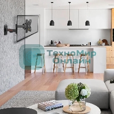 Кронштейн Arm media MARS-6 черный, 10 шт/уп. Кр. стал. настенный для TV 10