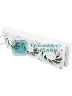Система жидкостного охлаждения Thermalright Elite Vision 360 (360mm, LED, White, ARGB/Fans: 3x120mm, 69CFM, 27dBA, 2150RPM/Pump height 63mm, Rad thickness 27mm/S: 1700, 1200, 1851, 115X, 2011, 2066, AM5, AM4)