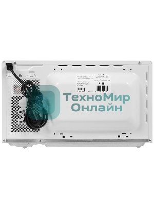 Микроволновая печь Midea MM720CY6-W белый, 20 л, 700 Вт, переключатели - поворотный механизм