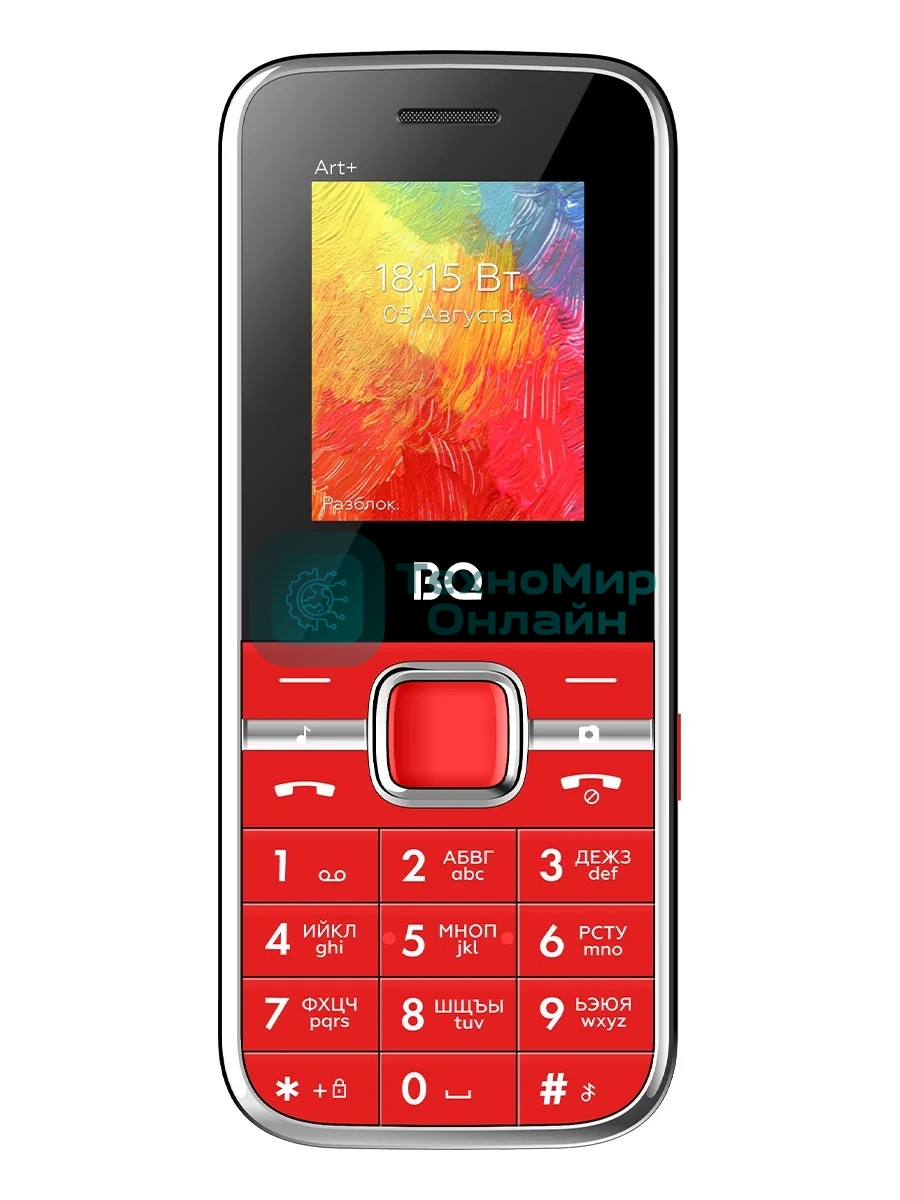 Мобильный телефон BQ 1868 Art+ красный
