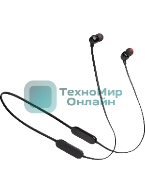 Гарнитура JBL Tune 125BT чёрный, беспроводная, Bluetooth, до 16 ч