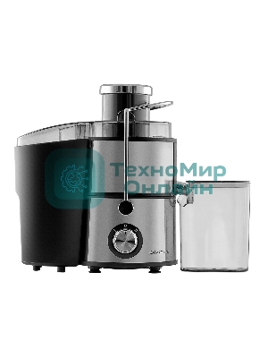 Соковыжималка GALAXY LINE GL 0809 серебристый, центробежная, 1200 Вт, 500 мл, механическое