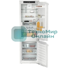 Встраиваемый холодильник Liebherr ICNd 5123 001 белый, двухкамерный, 190/83л, морозилка снизу, No Frost
