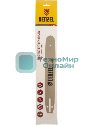 Шина для бензопилы Denzel DGS-4516, длина 40 см (16