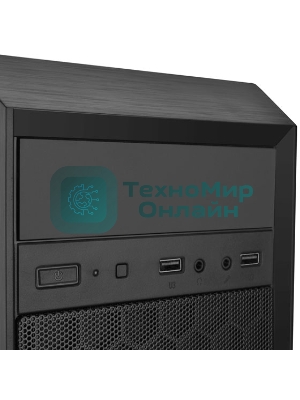 Компьютерный корпус SilverStone SST-PS16B черный (ATX, 2xUSB 3.0, HD Audio)