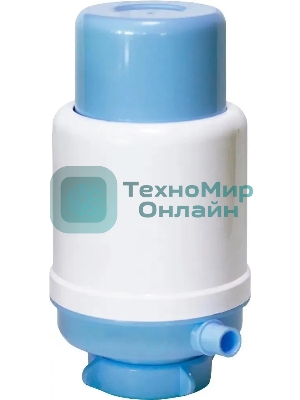 Помпа для 19л бутыли Aqua Work Дельфин Эко механический голубой картон