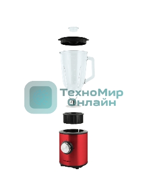 Блендер стационарный Maunfeld MBL.1000CH вишневый, 1000 Вт