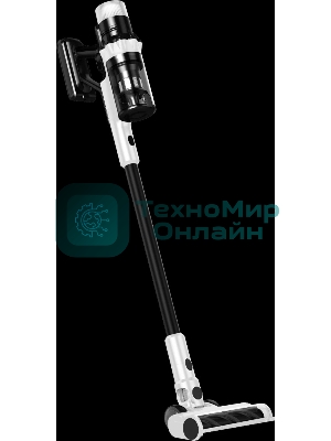 Пылесос вертикальный Topdevice WVC800 белый/черный, питание от аккумулятора, 400 Вт, уборка сухая, пылесборник 0.8 л