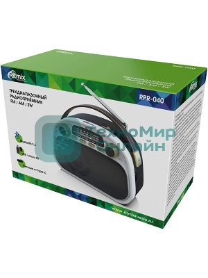 Радиоприемник Ritmix RPR-040 белый