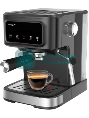 Кофеварка рожковая Vitek VT-CME1500 1100Вт черный