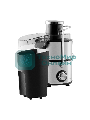 Соковыжималка GALAXY LINE GL 0809 серебристый, центробежная, 1200 Вт, 500 мл, механическое