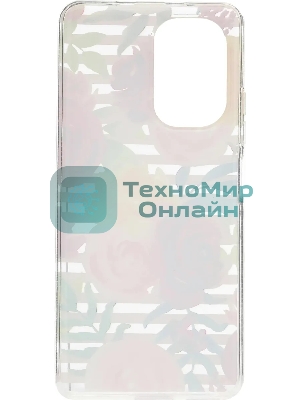 Чехол (клип-кейс) Gresso Air, для Xiaomi Poco F3, прозрачный/рисунок gr17aaae9710