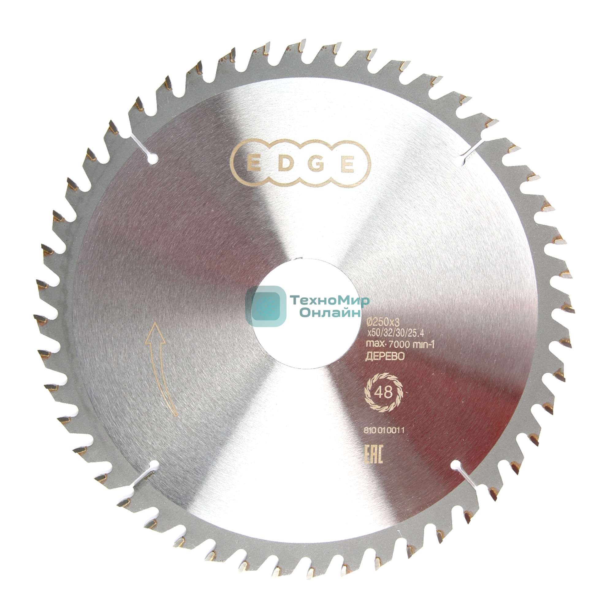 Диск EDGE by PATRIOT пильный по дереву 250х48х50/32/30/25,4