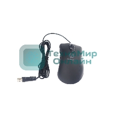 Мышь проводная Raskat M018 черный, 3200 dpi, USB, кнопки - 6