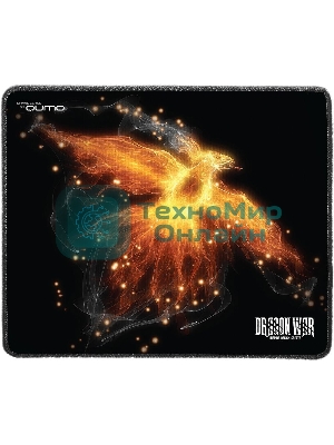 Игровой коврик Qumo Phoenix для мыши, 280x230x3 мм