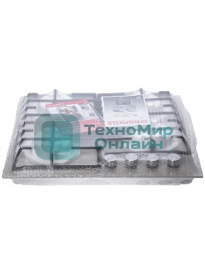 Газовая варочная панель Maunfeld EGHG.64.6CBG/G, 4 конфорки, закаленное стекло, бежевый