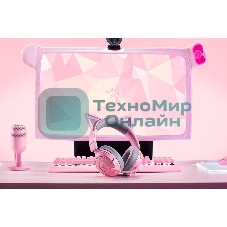 Гарнитура Razer Kraken Kitty V3 X розовый, проводная, 3.5 мм