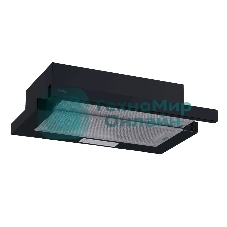 Вытяжка встраиваемая Candy CBT60RBG-07 чёрный, 60 см, 650 м³/ч, 70 дБ