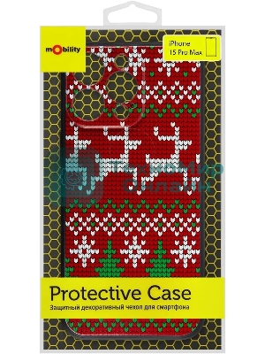 Чехол (клип-кейс) Redline для Apple iPhone 15 Pro Max mObility art черный (УТ000038150)