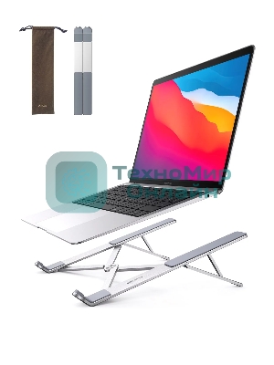 Алюминиевая раздвижная подставка для ноутбука Ugreen LP451-40289 Silver (40289)