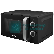Микроволновая печь Renova MMS-20B1 черный, 20 л, 700 Вт, переключатели - поворотный механизм