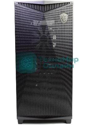 Компьютерный корпус MSI MPG GUNGNIR 300R AIRFLOW Midi Tower, EATX, 2xUSB 3.2 Gen 1, 1xUSB 3.2 Gen2 Type-C,4x120мм PWM ARGb Fan, ARGb+PWM Control Board, Tempered Glass Window