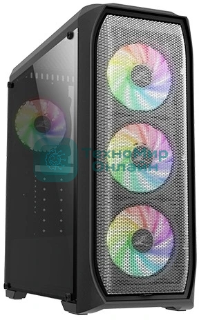 Компьютерный корпус ZALMAN N5 MF, ATX, черный, WINDOW, 1x5.25
