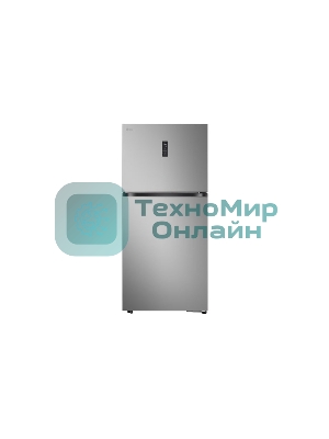 Холодильник LG GR-B922FMBM серебристый двухкамерный 428/184л морозилка сверху, No Frost