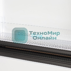 Холодильник Бирюса B6156 черный двухкамерный 210/100л морозилка снизу