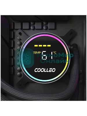Система жидкостного охлаждения Coolleo ICE Fairy DIG 360 LITE BK (DIG-360-LITE-BK)