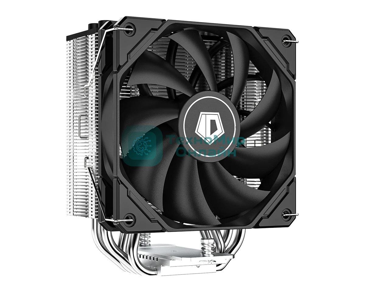 Кулер для процессора ID-Cooling SE-224-XTS черный, алюминий/медь, 1500 об/мин, 28.9 дБ, 4 pin, 220 Вт, высота 151 мм BULK