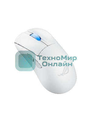 Мышь беспроводная/проводная ASUS ROG Keris II Ace белый, 42000 dpi, радиоканал, Bluetooth, USB, кнопки - 6